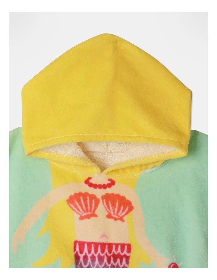 Mermaid Poncho in Multi image 2