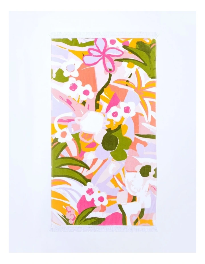 Intergalactic Landscapes Beach Towel in Multi image 1