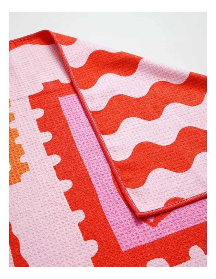 Stamp Sand Free Beach Towel in Multi image 3