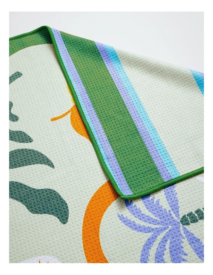 Summertime Sand Free Beach Towel in Multi image 3