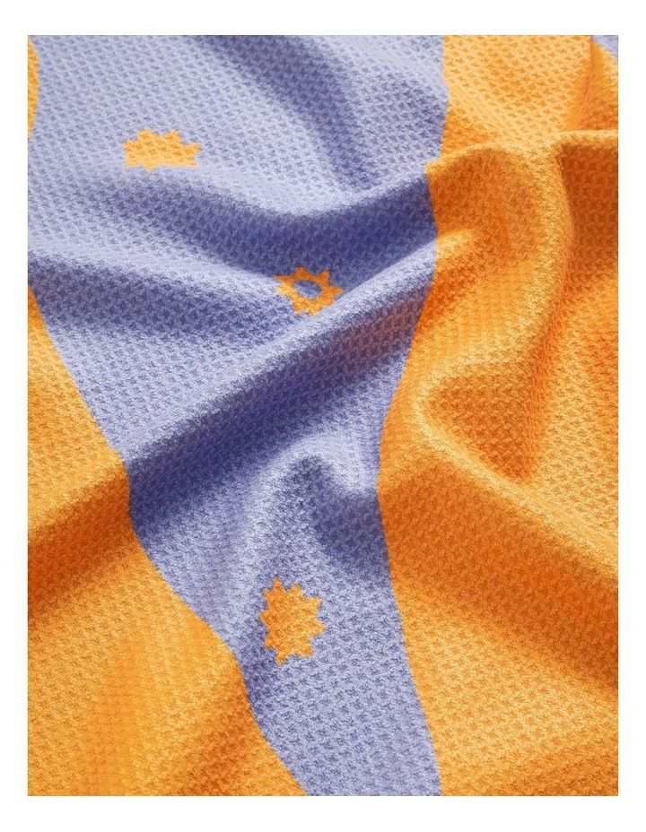 Wavy Sun Sand Free Beach Towel image 2