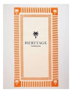 Athina Beach Towel in Orange