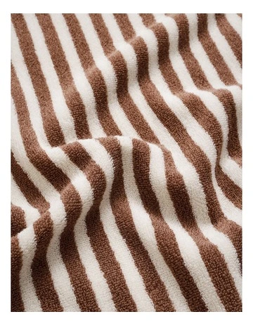 Marco Stripe Beach Towel in Cinnamon