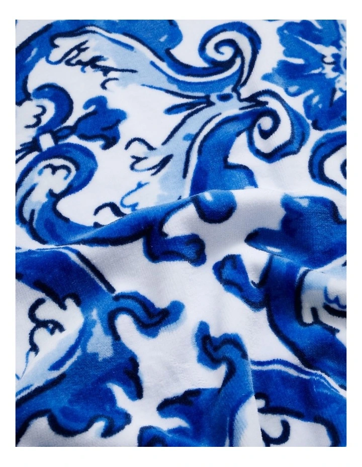 Valentina Beach Towel in Blue image 2