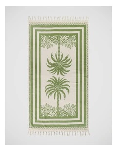 Palm Beach Towel in Green