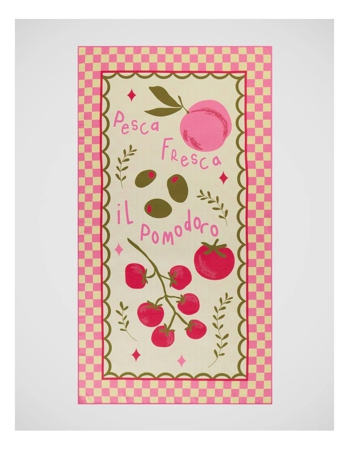 Pomodoro Sand Free Beach Towel in Multi image 1
