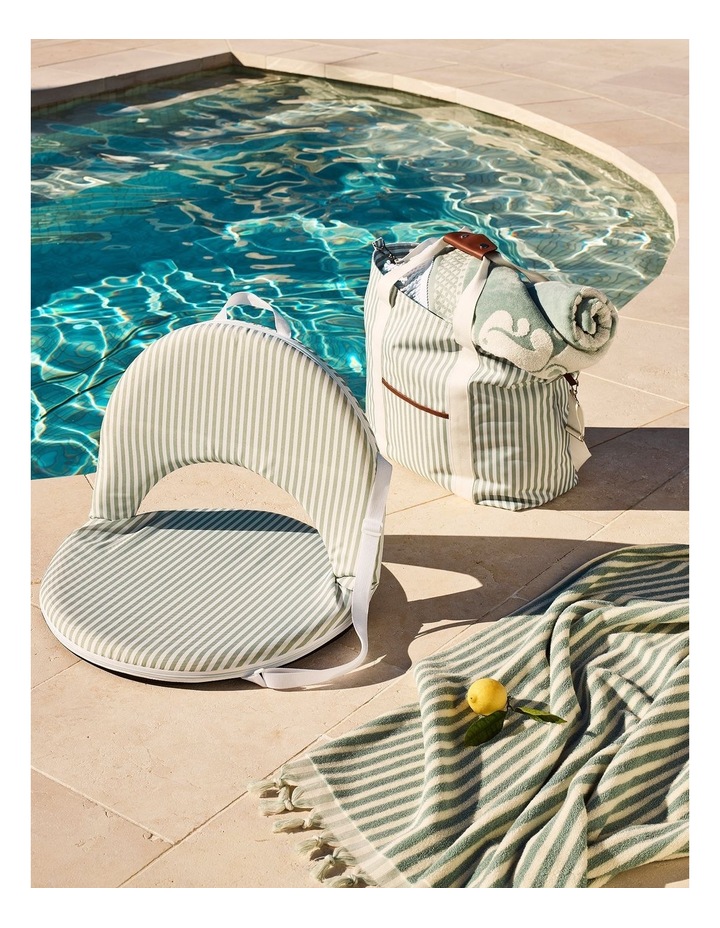 AH&G Marco Pin Stripe Round Recliner image 2