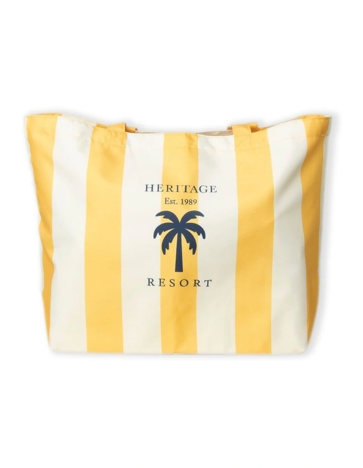 Heritage Athina Beach Bag: Yellow image 2