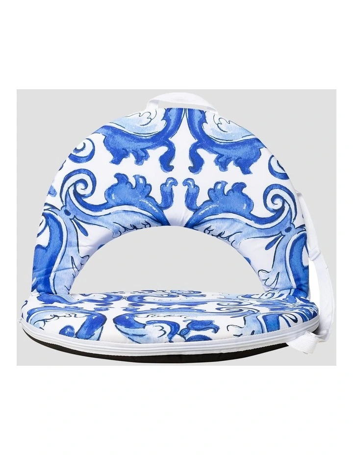 Heritage Valentina Round Recliner: Blue image 2