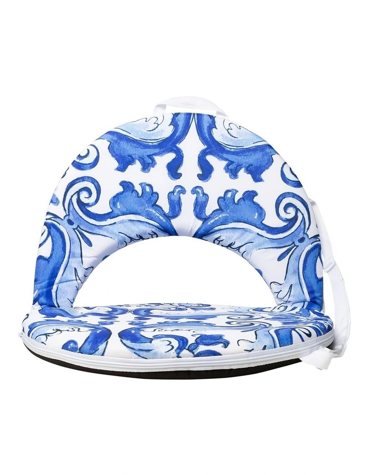 Heritage Valentina Round Recliner: Blue image 2