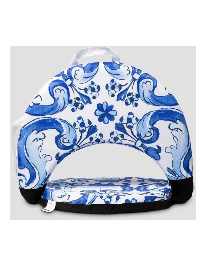 Heritage Valentina Round Recliner: Blue image 3