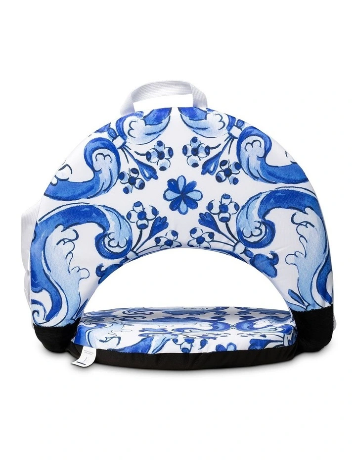 Heritage Valentina Round Recliner: Blue image 3