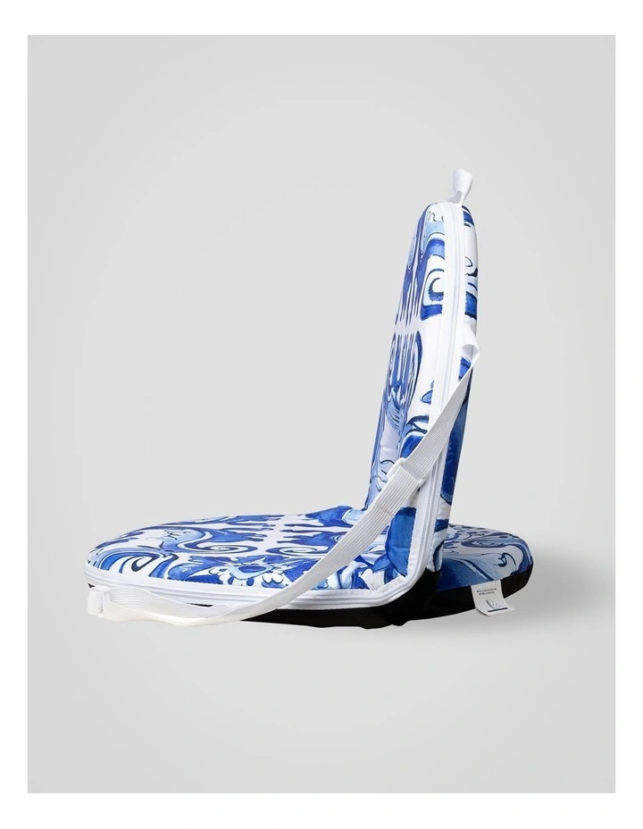 Heritage Valentina Round Recliner: Blue image 4
