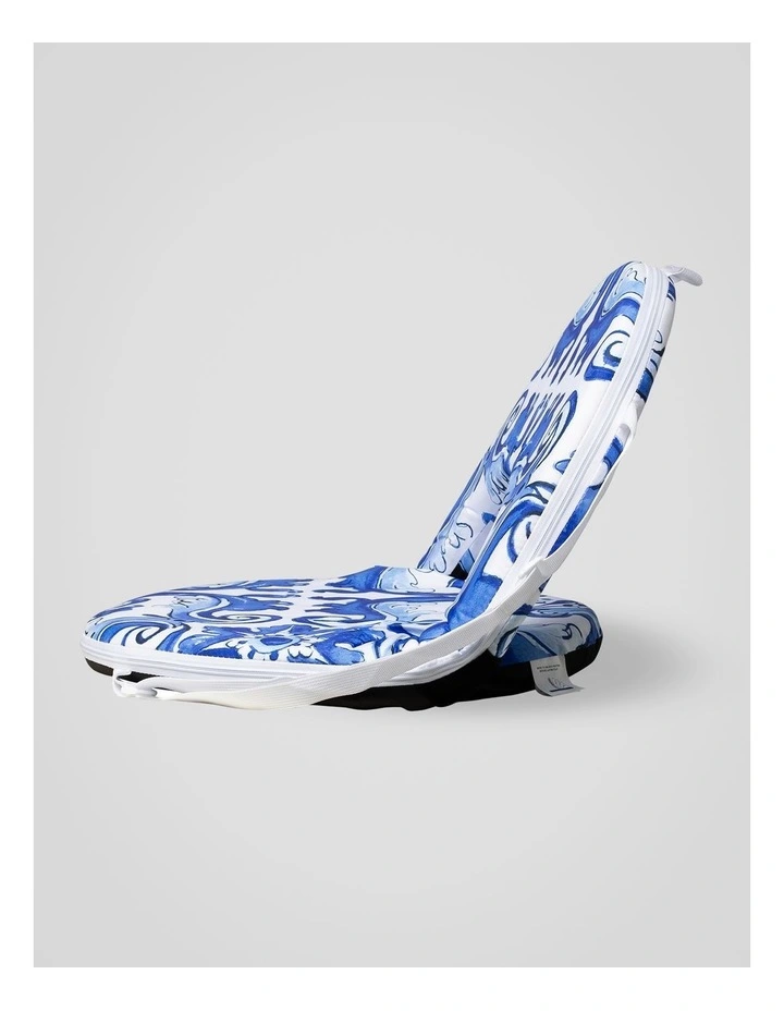 Heritage Valentina Round Recliner: Blue image 5