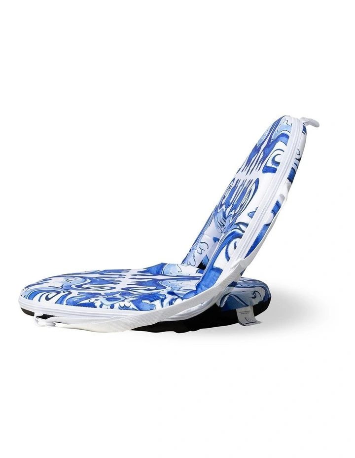 Heritage Valentina Round Recliner: Blue image 5