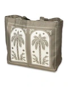 Australian House & Garden Stamp Palm Beach Bag: Green