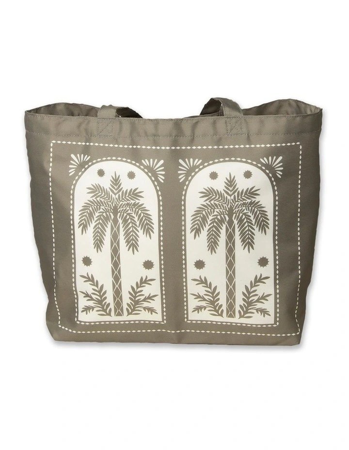 Australian House & Garden Stamp Palm Beach Bag: Green image 5