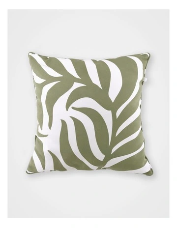 Australian House & Garden Olive Palm Outdoor Cushion: Green