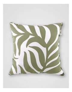 Australian House & Garden Olive Palm Outdoor Cushion: Green