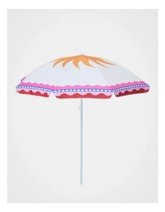 Vue Le Soleil 1.8m Beach Umbrella: Multi