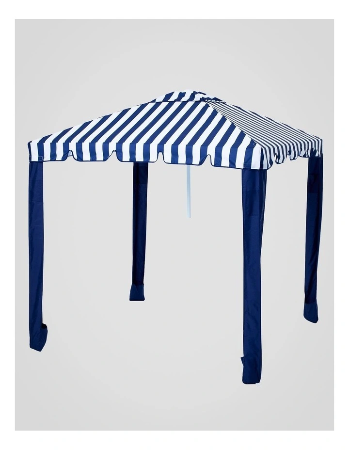 Heritage Capri Stripe 1.74m Cabana: Navy image 2