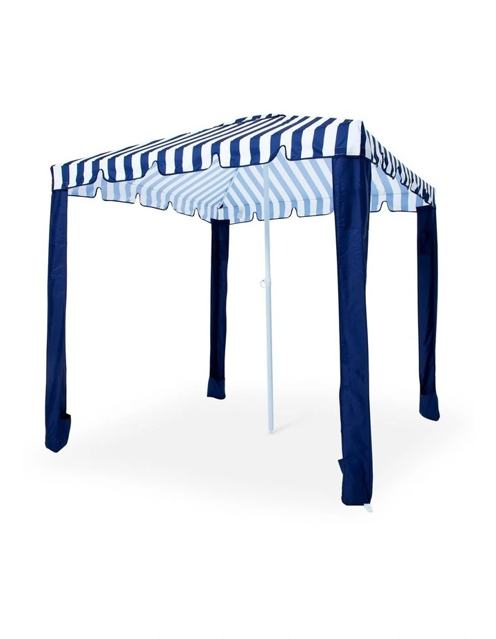 Heritage Capri Stripe 1.74m Cabana: Navy image 2