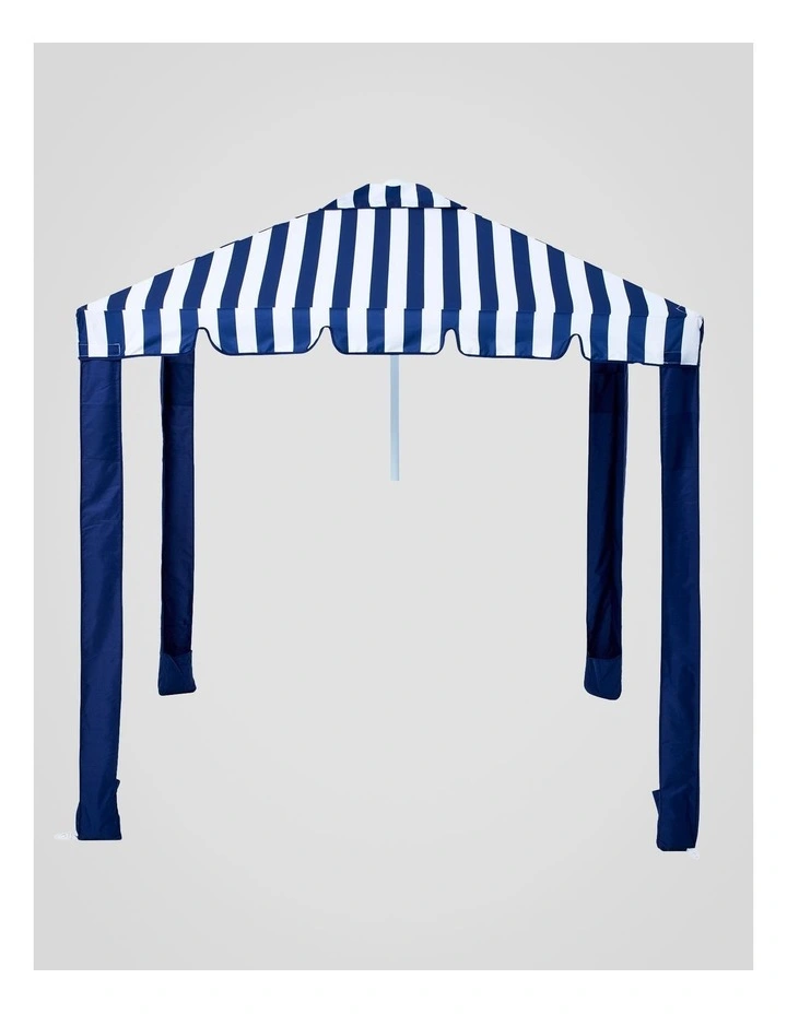 Heritage Capri Stripe 1.74m Cabana: Navy image 3