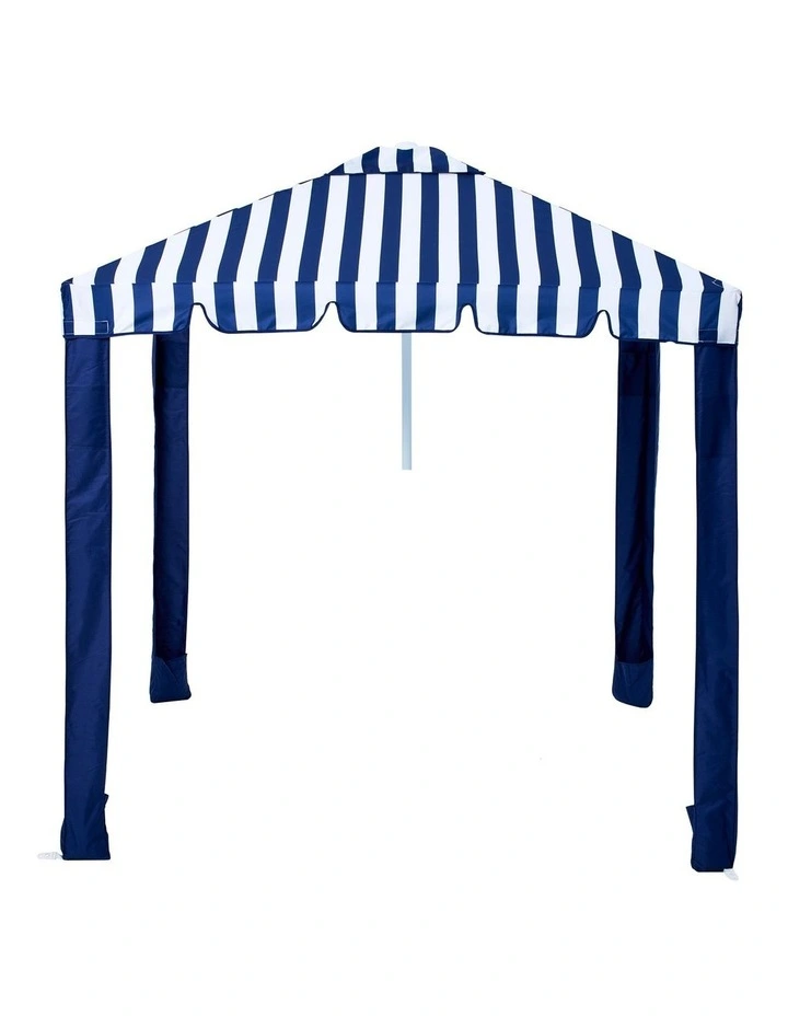 Heritage Capri Stripe 1.74m Cabana: Navy image 3