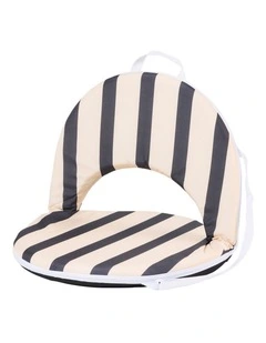 Round Recliner in Black Sand