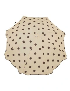 Polka Dot Umbrella in Yellow
