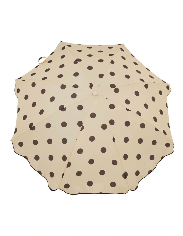 Polka Dot Umbrella in Yellow image 1