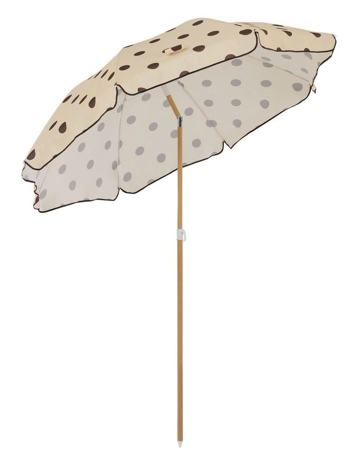 Polka Dot Umbrella in Yellow image 3