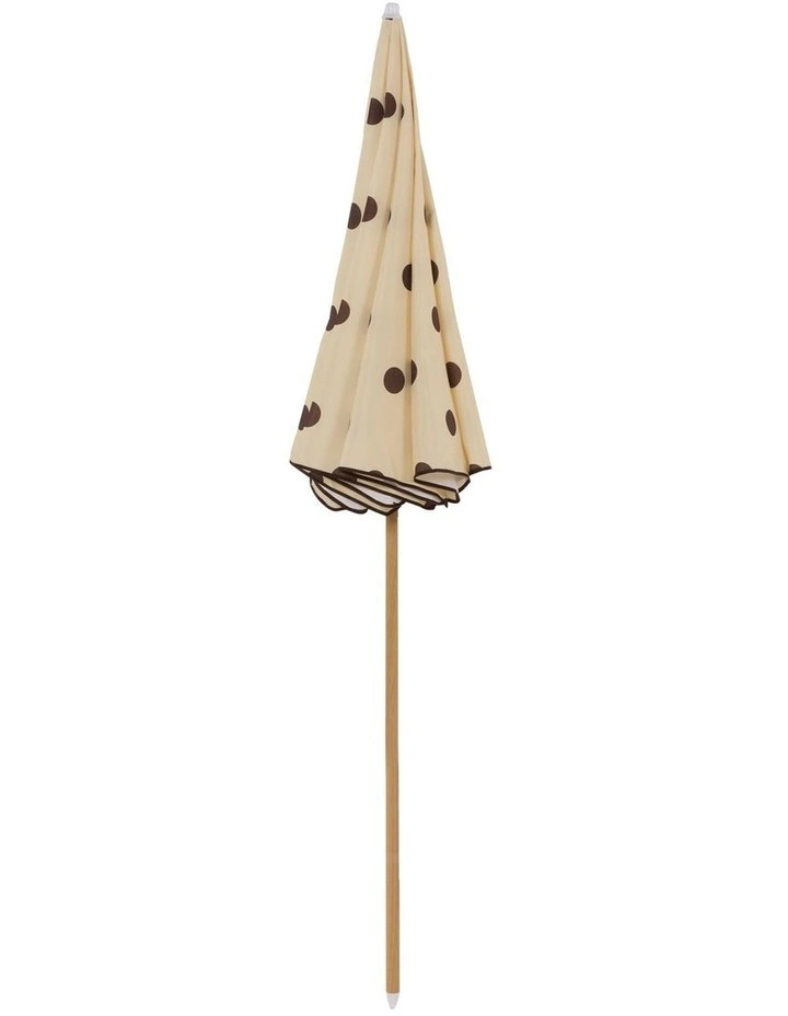 Polka Dot Umbrella in Yellow image 5