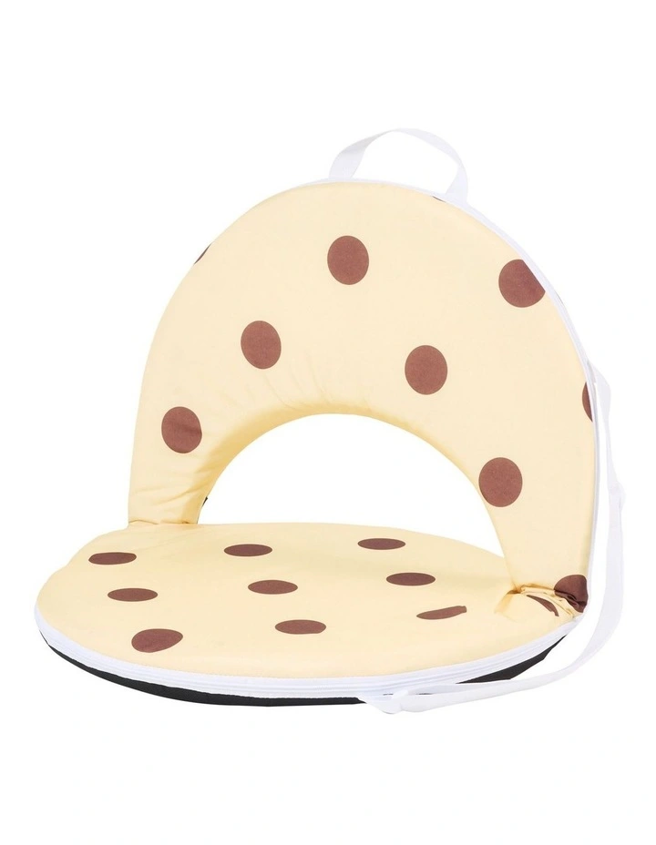 Polka Dot Round Recliner in Yellow image 1