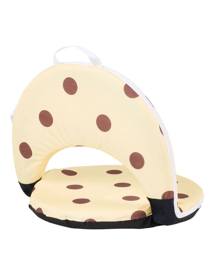 Polka Dot Round Recliner in Yellow image 2