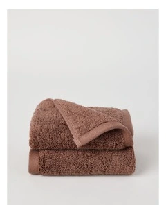 Australian Cotton Towel Range in Pecan