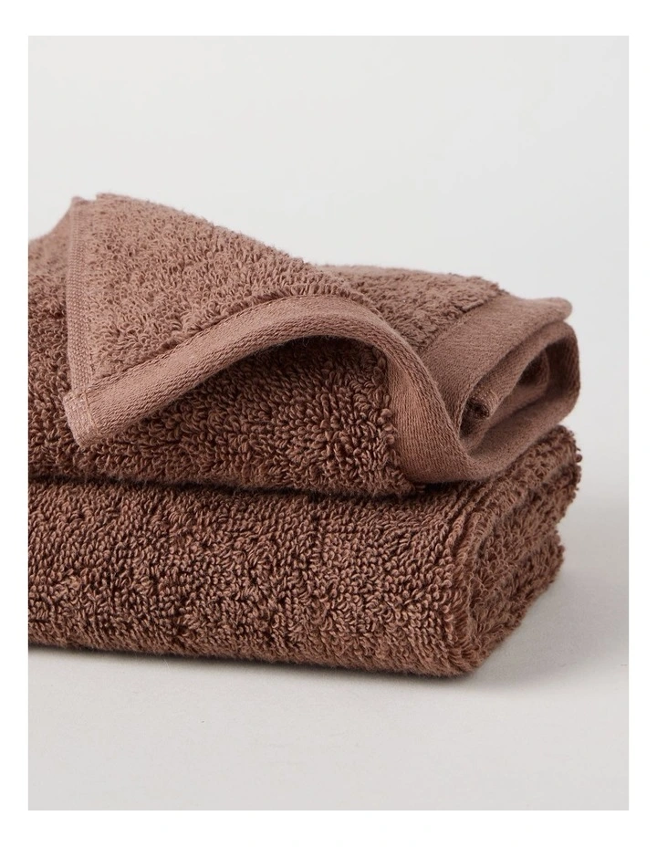 Australian Cotton Towel Range in Pecan image 2