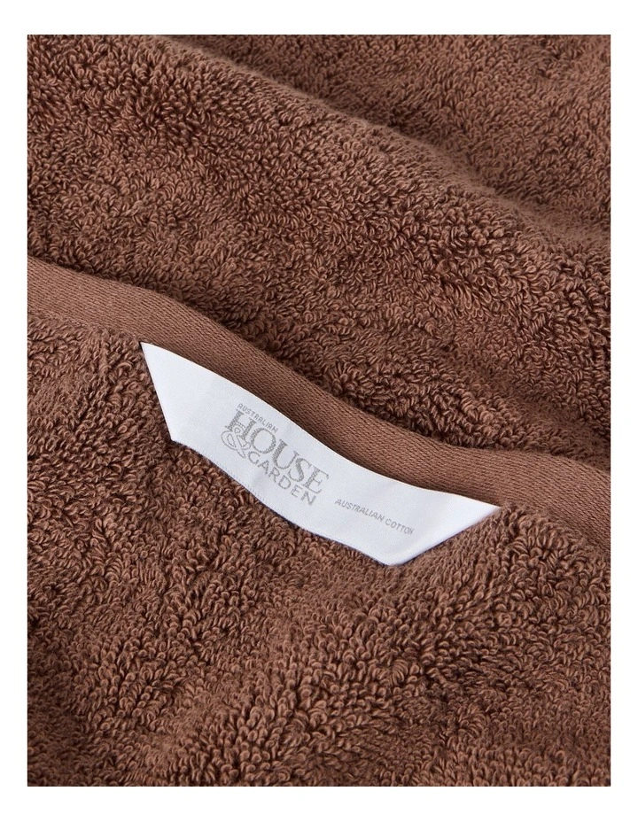 Australian Cotton Towel Range in Pecan image 4