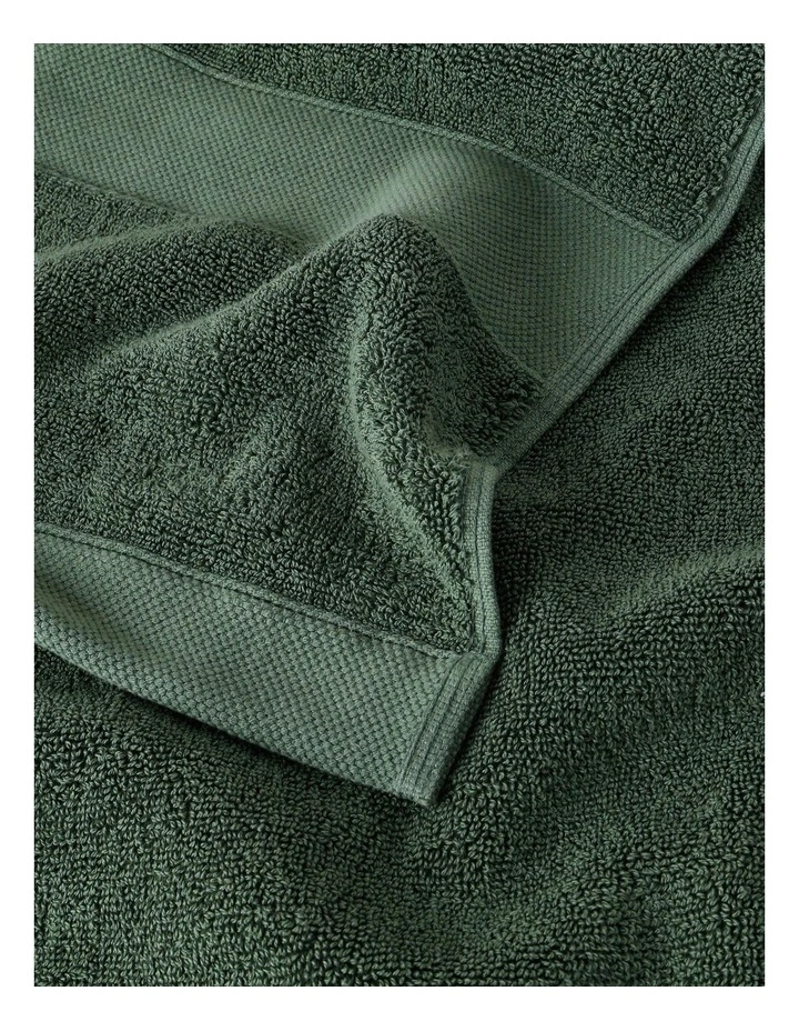 Luxury Egyptian Towel Range in Forest Green image 4