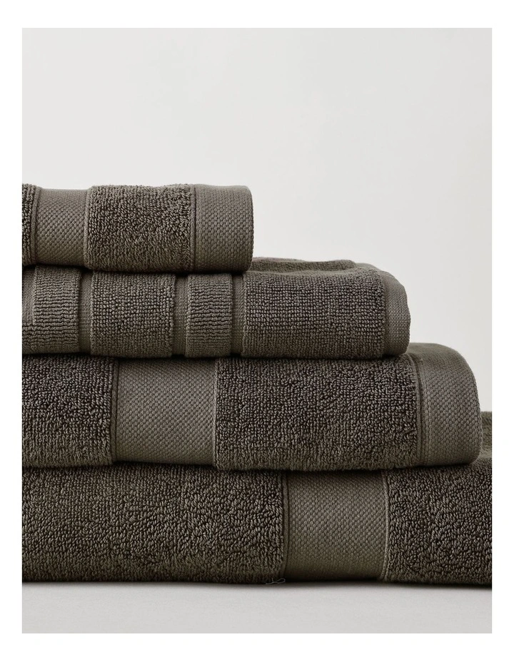 Luxury Egyptian Towel Range in Charcoal image 2