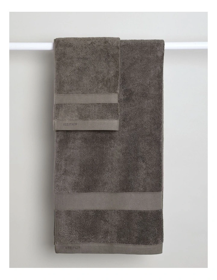 Luxury Egyptian Towel Range in Charcoal image 5