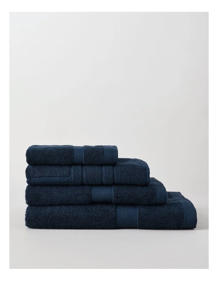 Luxury Egyptian Towel Range in Indigo image 1