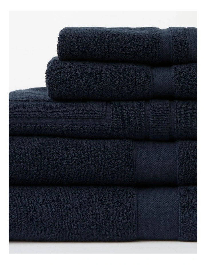 Heritage Luxury Egyptian Towel Range in Indigo | MYER