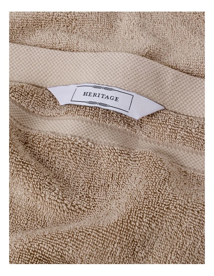 Luxury Egyptian 3pk Face Washer in Silver image 3