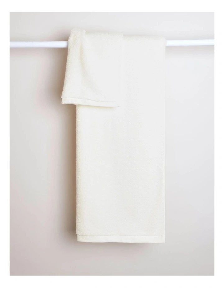 Super Soft Towel Range in Milky White image 4
