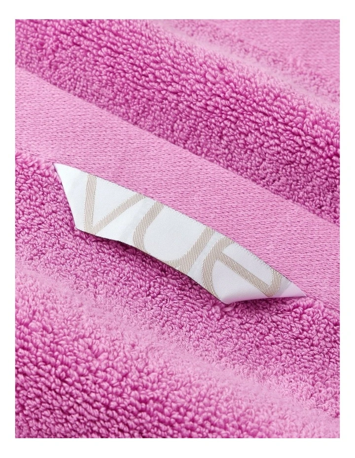 Super Soft Towel Range in Magenta image 3