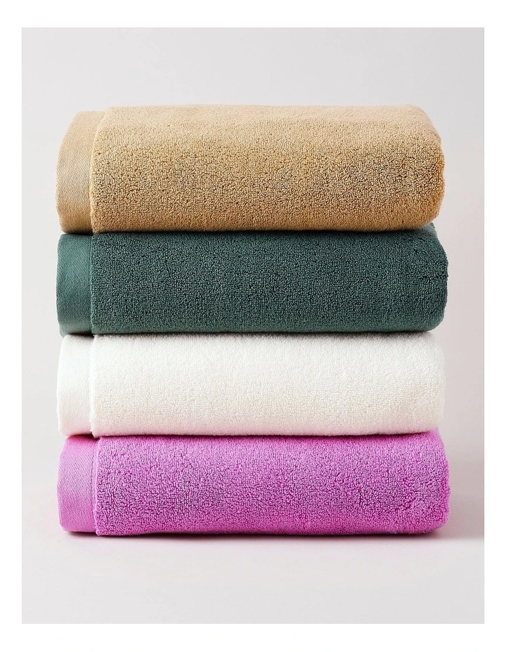 Super Soft Towel Range in Magenta image 5