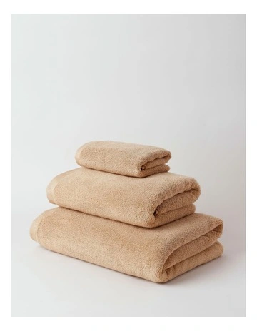 Super Soft Towel Range in Caramel
