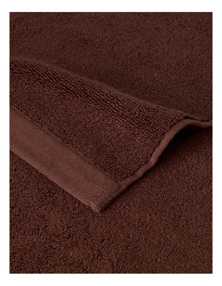 Super Soft Towel Range in Chocolate image 2