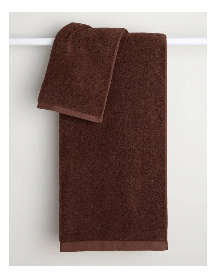 Super Soft Towel Range in Chocolate image 4